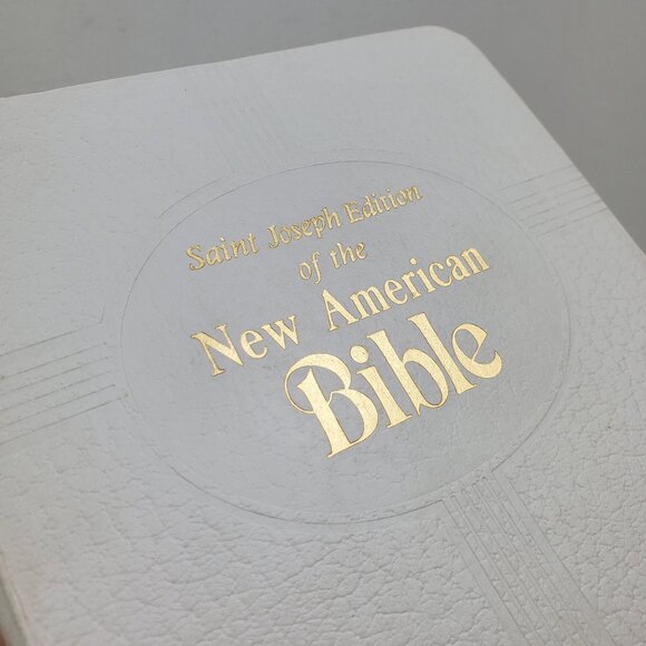 Saint Joseph New American Bible Catholic Publishing Medium Size VTG 90s Unread - Picture 7 of 10